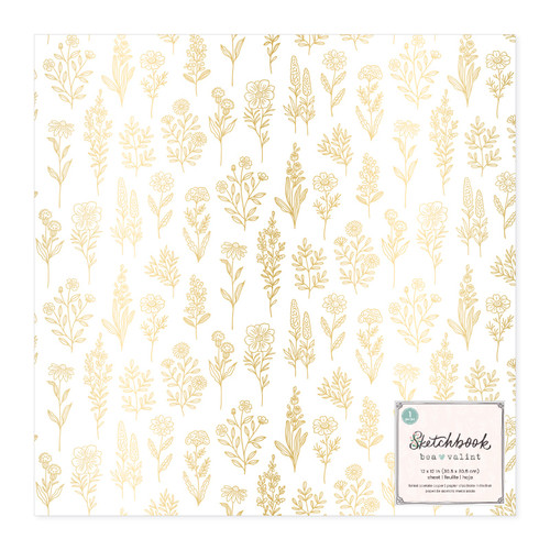 Bea Valint Sketchbook Specialty Paper 12"X12"-Acetate 5A002653-1G8ZZ - 765468029832