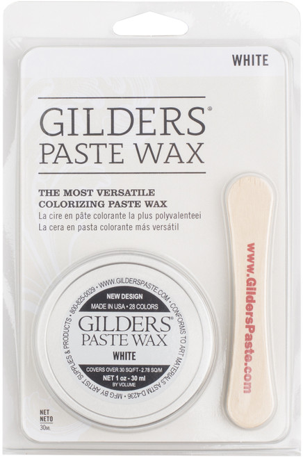 2 Pack - GILDERS(R) Paste Wax Finishes 30ml - Baroque Art-White - CS303PP-W - 899764000902