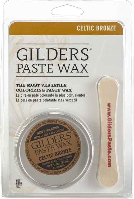 2 Pack - GILDERS(R) Paste Wax Finishes 30ml - Baroque Art-Celtic Bronze - CS303PP-CB - 899764000681