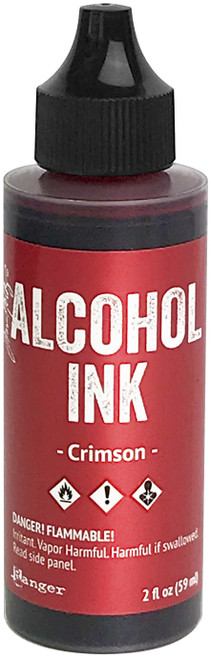 Tim Holtz Alcohol Ink 2oz-Crimson THTAG-76216 - 789541076216