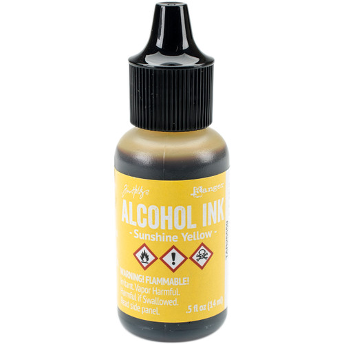 3 Pack - Tim Holtz Alcohol Ink .5oz-Sunshine Yellow - TAL-25559 - 789541025559