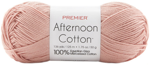 Premier Afternoon Cotton Yarn-Light Peach - 2011-33 - 840166803561