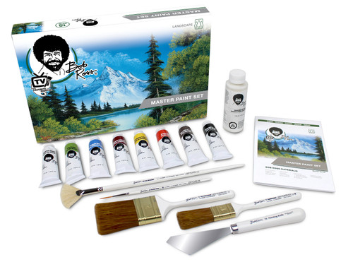 Bob Ross Master Paint Set-16 Piece Set BR16510 - 07208670705570720867070557