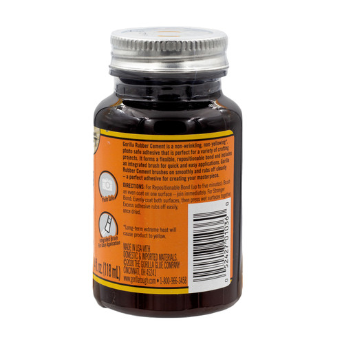 3 Pack - Gorilla Glue Rubber Cement- - 105779 - 052427010360
