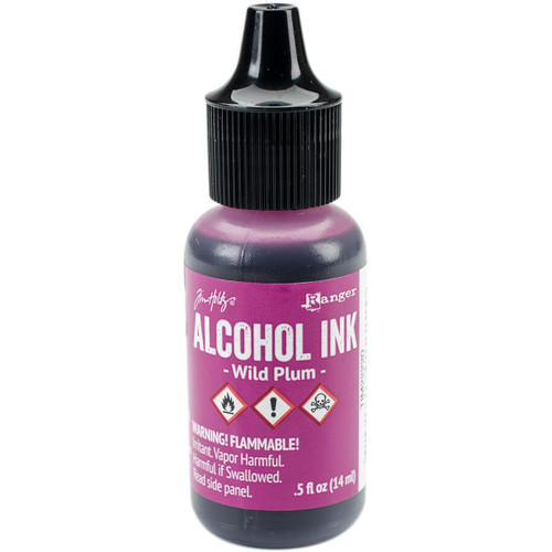Tim Holtz Alcohol Ink .5oz-Wild Plum - TAL-22220 - 789541022220