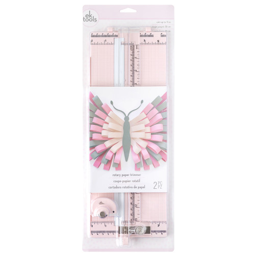EK Success Rotary Paper Trimmer-Pink - 54000012 - 015586035902