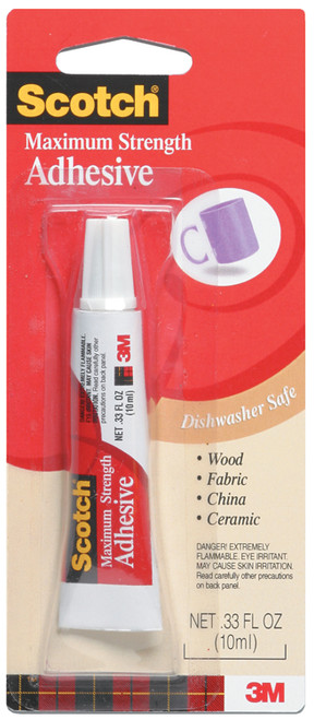 6 Pack - Scotch Maximum Strength Adhesive-.33oz - 6048 - 051131762756