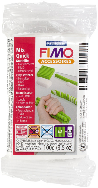 2 Pack - Fimo Mix Quick Clay Softener-3.5oz - 8026 - 40066088016184006608801618
