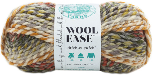 3 Pack Lion Brand Wool-Ease Thick & Quick Yarn-Coney Island 640-612 - 023032646121