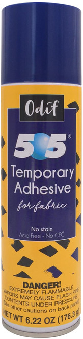 Odif USA 505 Spray & Fix Temporary Fabric Adhesive-7.2oz SF505 - 695301433338