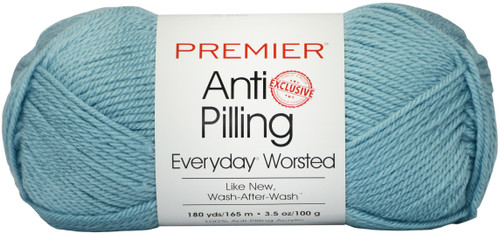 3 Pack - Premier Anti-Pilling Everyday Worsted Yarn-Porcelain Blue - DN100-81 - 847652093307