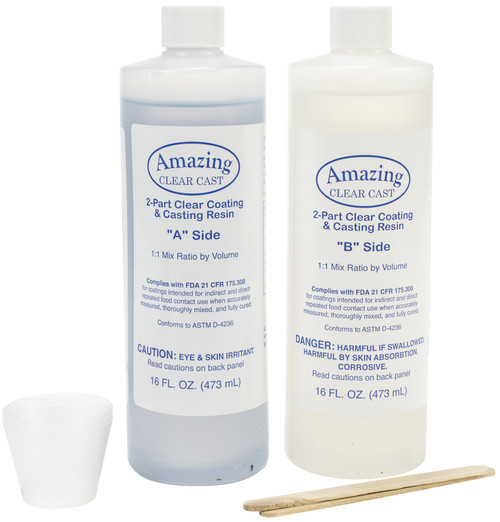Alumilite Amazing Clear Cast Resin-32oz - 10591 Alumilite Amazing Clear Cast Resin-32oz - 10591
