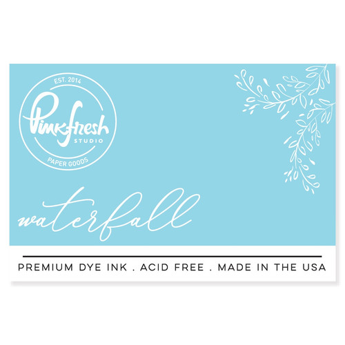 Pinkfresh Studio Premium Dye Ink Pad-Waterfall PFDI-062 - 736952881328