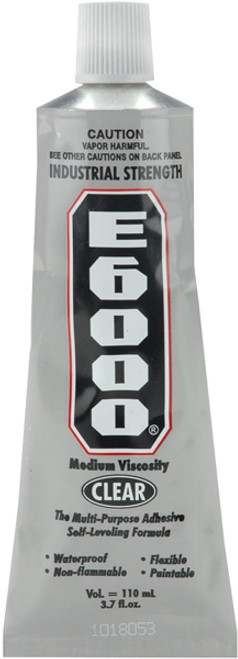 3 Pack E6000 Multipurpose Adhesive-3.7oz Clear 230021