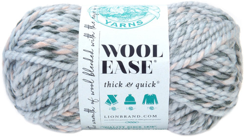 Lion Brand Wool-Ease Thick & Quick Yarn-Arctic Ice - 640-548 - 023032645483
