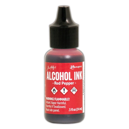Tim Holtz Alcohol Ink .5oz-Red Pepper - TAL-22152 - 789541022152