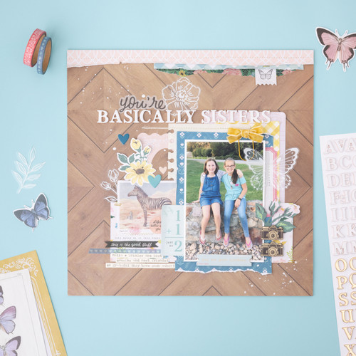 Maggie Holmes Woodland Grove Washi Tape 7/Pkg-W/Gold Foil Accents - MH021911