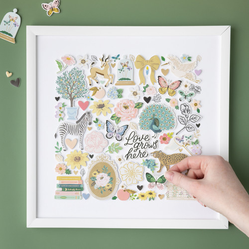 Maggie Holmes Woodland Grove Foam Stickers-12"X12" - MH021896 Maggie Holmes Woodland Grove Foam Stickers-12"X12" - MH021896