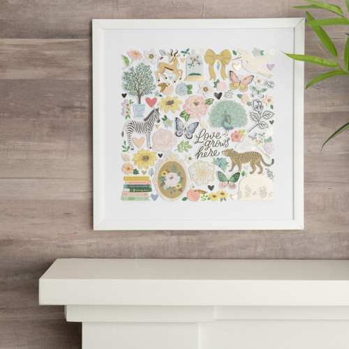 Maggie Holmes Woodland Grove Foam Stickers-12"X12" - MH021896 Maggie Holmes Woodland Grove Foam Stickers-12"X12" - MH021896