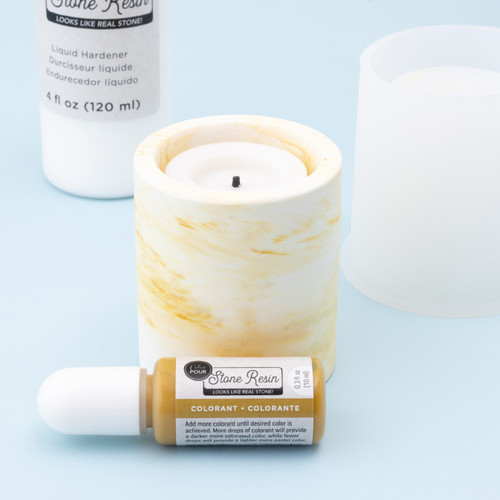 American Crafts Color Pour Stone Resin Silicone Mold-Cndle Hldr - 34014967 American Crafts Color Pour Stone Resin Silicone Mold-Cndle Hldr - 34014967