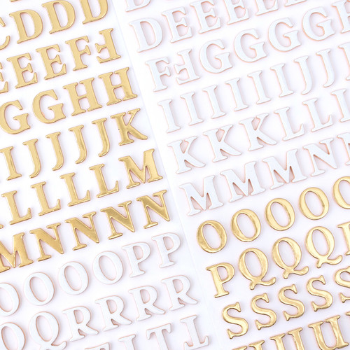 Maggie Holmes Woodland Grove Thickers Stickers 216/Pkg-Shimmers Alpha - MH021898