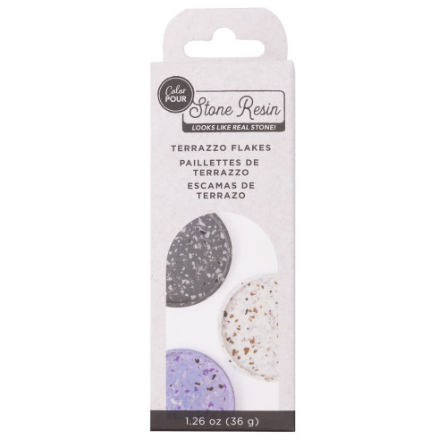 American Crafts Stone Resin Terrazzo Flakes 3/Pkg- - 34014952 - 765468048048 American Crafts Stone Resin Terrazzo Flakes 3/Pkg- - 34014952 - 765468048048