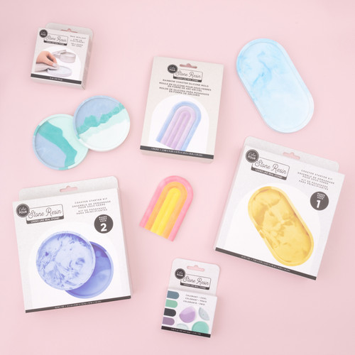 American Crafts Stone Resin Colorant 4/Pkg-Cool - 34014949