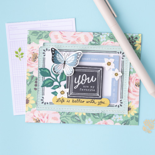 Maggie Holmes Woodland Grove Card Pad 3"X4" 40/Pkg-Journaling - MH021913 Maggie Holmes Woodland Grove Card Pad 3"X4" 40/Pkg-Journaling - MH021913