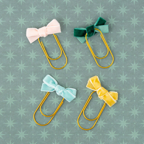 Maggie Holmes Woodland Grove Bow Clips-4/Pkg - MH021909 Maggie Holmes Woodland Grove Bow Clips-4/Pkg - MH021909