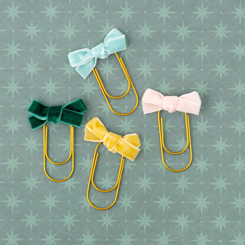 Maggie Holmes Woodland Grove Bow Clips-4/Pkg - MH021909 Maggie Holmes Woodland Grove Bow Clips-4/Pkg - MH021909