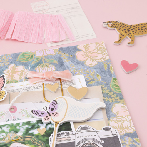 Maggie Holmes Woodland Grove Bow Clips-4/Pkg - MH021909 Maggie Holmes Woodland Grove Bow Clips-4/Pkg - MH021909