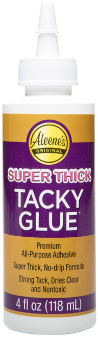 3 Pack - Aleene's Super Thick Tacky Glue-4oz - 10-3 - 017754155788