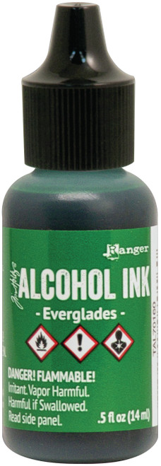 Tim Holtz Alcohol Ink .5oz-Everglades TAL-70160 - 789541070160