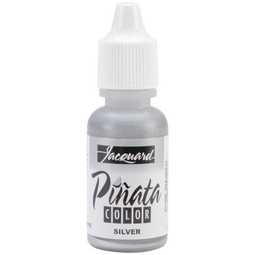 Jacquard Pinata Color Alcohol Ink .5oz-Silver - JFC-1033 - 743772027119