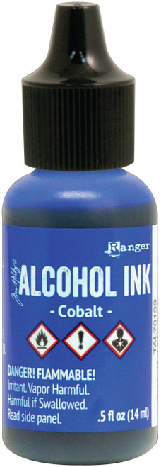 Tim Holtz Alcohol Ink .5oz-Cobalt - TAL-70139 - 789541070139