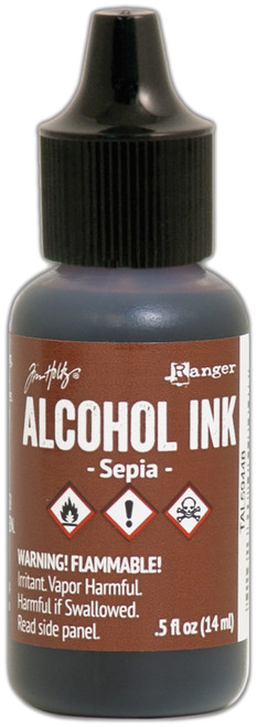 3 Pack - Tim Holtz Alcohol Ink .5oz-Sepia - TAL-59448 - 789541059448