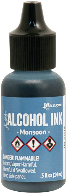 3 Pack - Tim Holtz Alcohol Ink .5oz-Monsoon - TAL-70214 - 789541070214