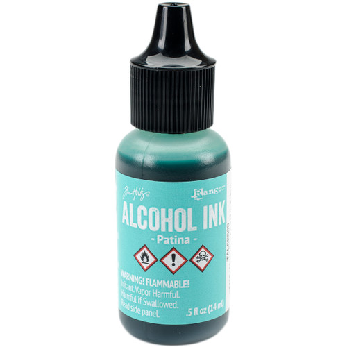 3 Pack - Tim Holtz Alcohol Ink .5oz-Patina - TAL-52609 - 789541052609