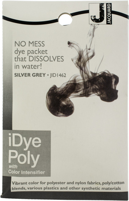 Jacquard iDye Poly Fabric Dye 14g-Silver Grey IPOLY-462 - 743772027720