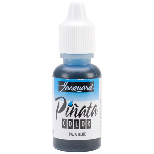 Jacquard Pinata Color Alcohol Ink .5oz-Baja Blue - JFC-1019 - 743772101918