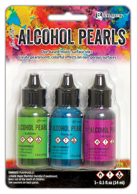 Tim Holtz Alcohol Ink Pearls Kits 3/Pkg-Kit #2 TAN65524 - 789541065524