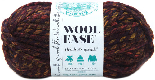 Lion Brand Wool-Ease Thick & Quick Yarn-Harvest - 640-622 - 023032646220 Lion Brand Wool-Ease Thick & Quick Yarn-Harvest - 640-622 - 023032646220