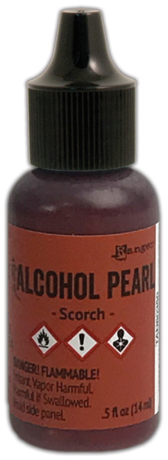 3 Pack - Tim Holtz Alcohol Pearls 0.5oz-Scorch - TAN65-80350 - 789541080350