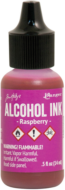 Tim Holtz Alcohol Ink .5oz-Raspberry - TAL-25528 - 789541025528
