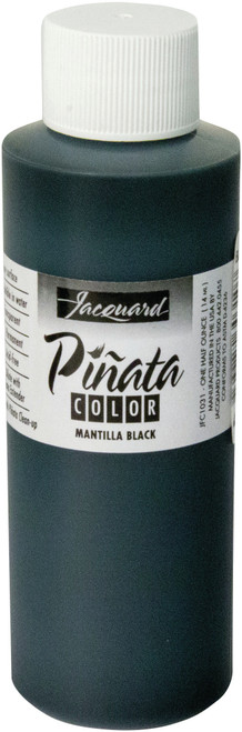 Jacquard Pinata Color Alcohol Ink 4oz-Mantilla Black - JFC4OZ-3031 - 743772303107 Jacquard Pinata Color Alcohol Ink 4oz-Mantilla Black - JFC4OZ-3031 - 743772303107
