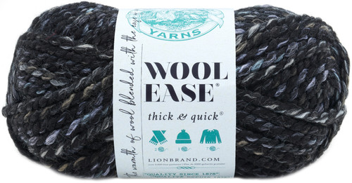 3 Pack - Lion Brand Wool-Ease Thick & Quick Yarn-Metropolis - 640-534 - 023032645346