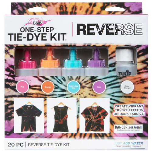 Tulip One-Step Reverse Tie-Dye Kit-Clear - 47100 - 017754471000