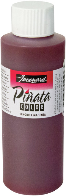 Jacquard Pinata Color Alcohol Ink 4oz-Senorita Mage Magenta - JFC4OZ-3011 - 743772301127