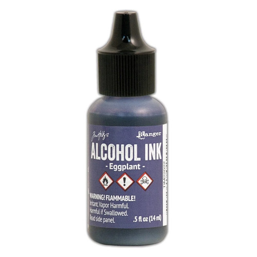 3 Pack - Tim Holtz Alcohol Ink .5oz-Eggplant - TAL-22022 - 789541022022