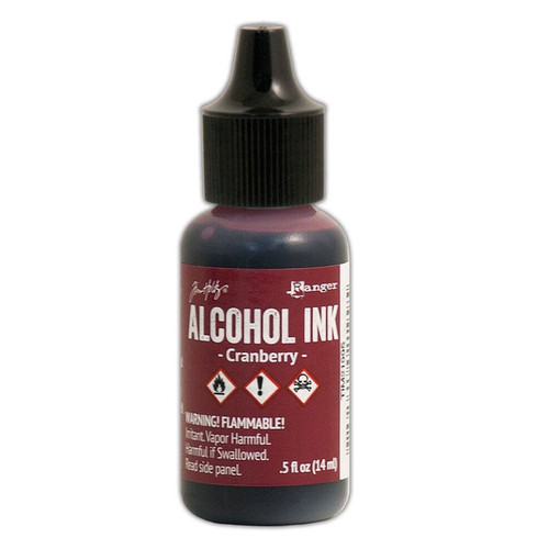 Tim Holtz Alcohol Ink .5oz-Cranberry - TAL-21995 - 789541021995